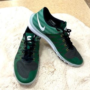 Nike FlyWire Michigan State Athletic Shoes Size 11.5 EUC LIKE NEW